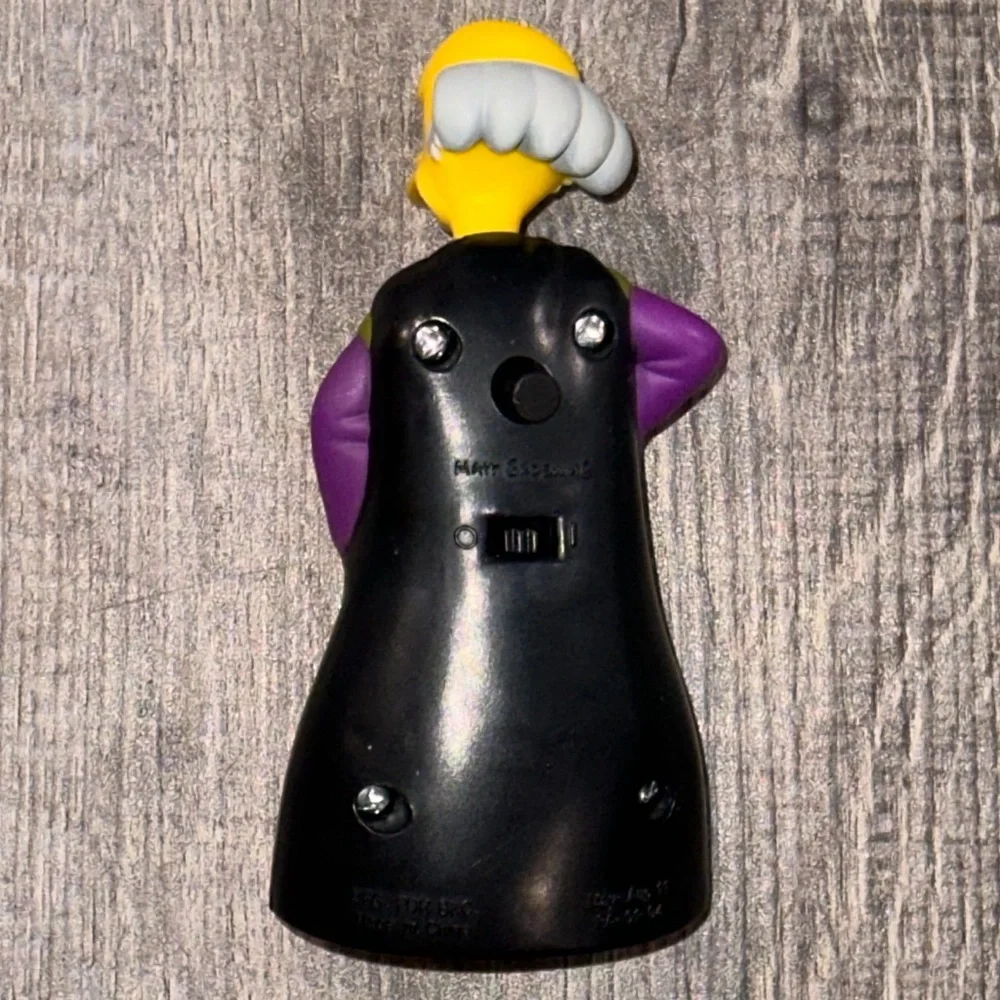 💞 Fox The Simpsons Mr. Burns Collectible Burger King Toy